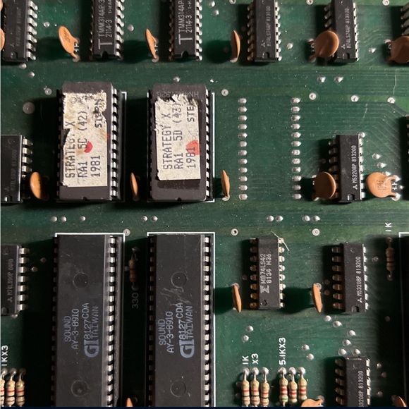 Strategy x Konami Arcade Video Game PCB Mother Board B32 - Picture 5 of 6